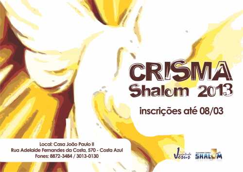 Crisma Shalom 2013